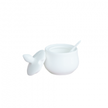 Wilmax Mustatd Pot With Spoon