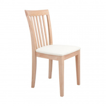 CARA DINING CHAIR - NATURAL COLOR/CREAM