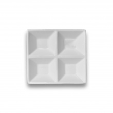 Wilmax Divided Square Dish - 15 CM 