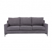 Vivean 3/S Fabric Sofa -  DGY