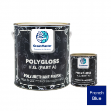 POLYGLOSS POLYURETHANE FINISH FRENCH BLUE 4LTR