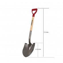 Pointed Shovel W/ Wooden Handle 