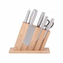 RUBIUS COOKING KNIFE W/STAND 8PCS /SET SV	
