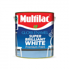 Gloss Enamel Super Brilliant White 4Ltr