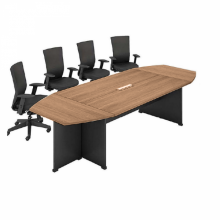 Conference Table - 6 feet- Oak/Black