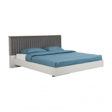   COCO BED 6FT BASE LGY/GY
