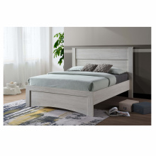 5 Ft Queen Size Bed - GV  WN05BD -Snow Oak