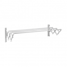 FOLDY CLOTHES DRYING RACK 100 CM. - SILVER