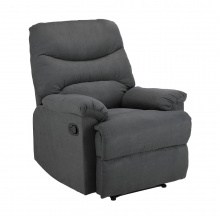 Furinbox Riley Fabric Manual Recliner 1 Seater