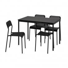 SANDSBERG / ADDE TABLE AND 4 CHAIRS 