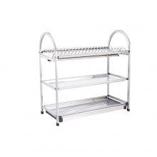 ABBOTT 3-TIER DISH RACK SV         