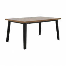 RICOTTA DINING TABLE 160 CM. BN/BK